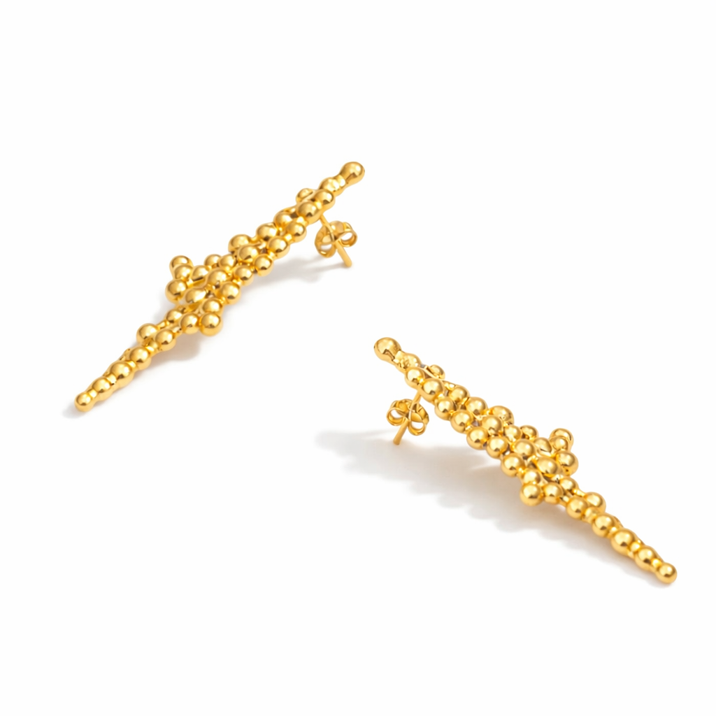 CÅVIAR BUBBLE EARRINGS