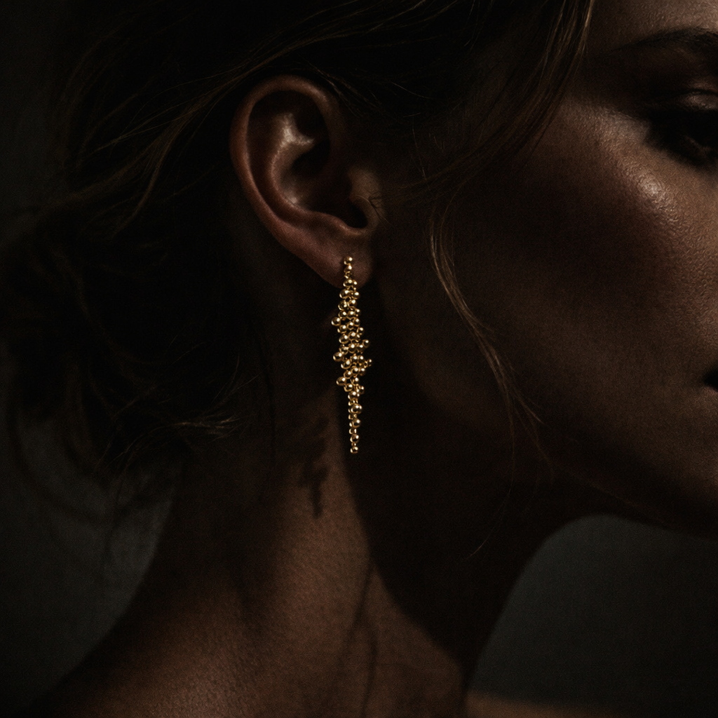 CÅVIAR BUBBLE EARRINGS