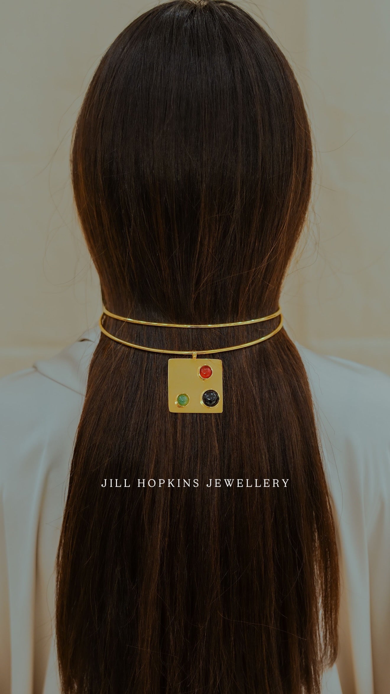 TRIO SQUARE CHOKER
