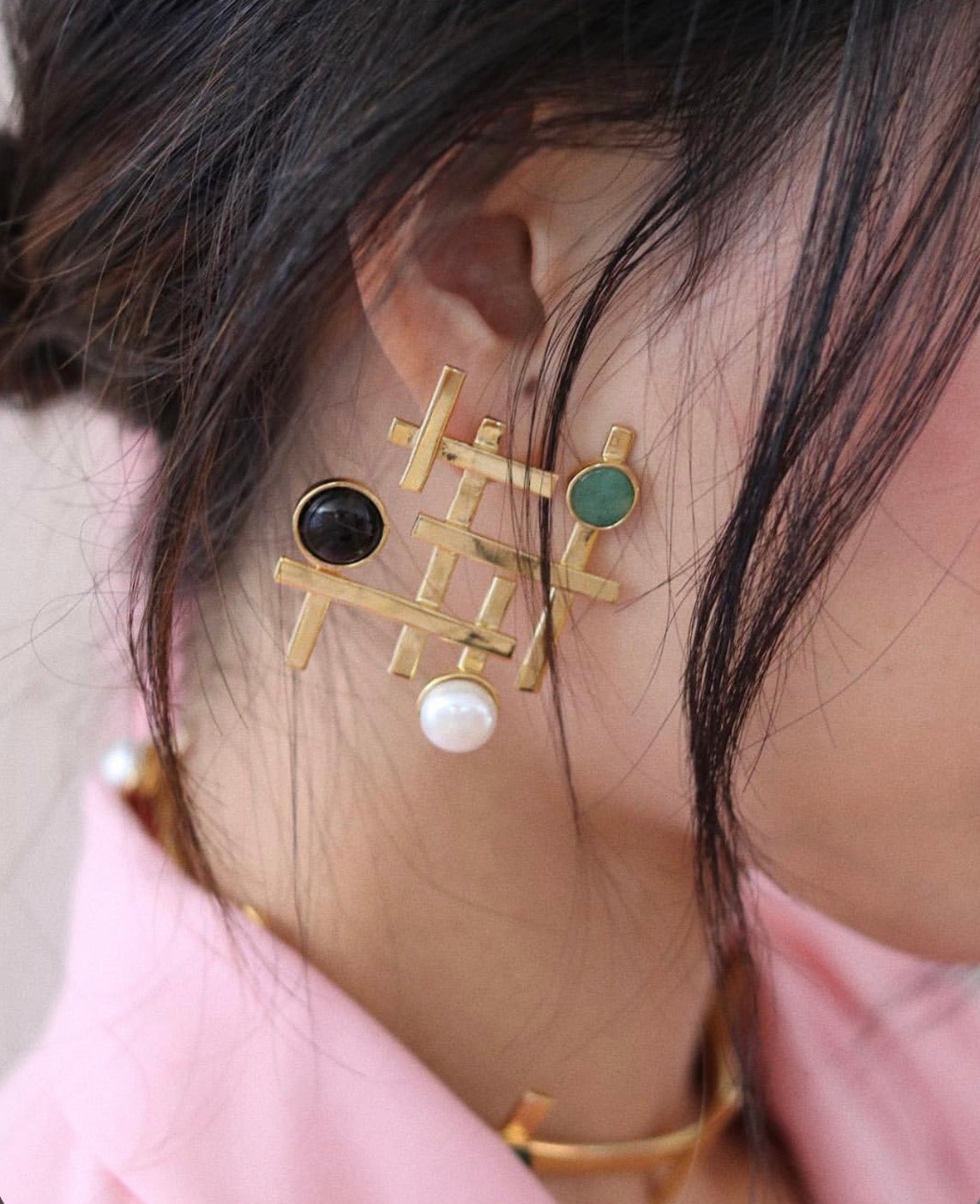 TRIO LINEZ EARRINGS