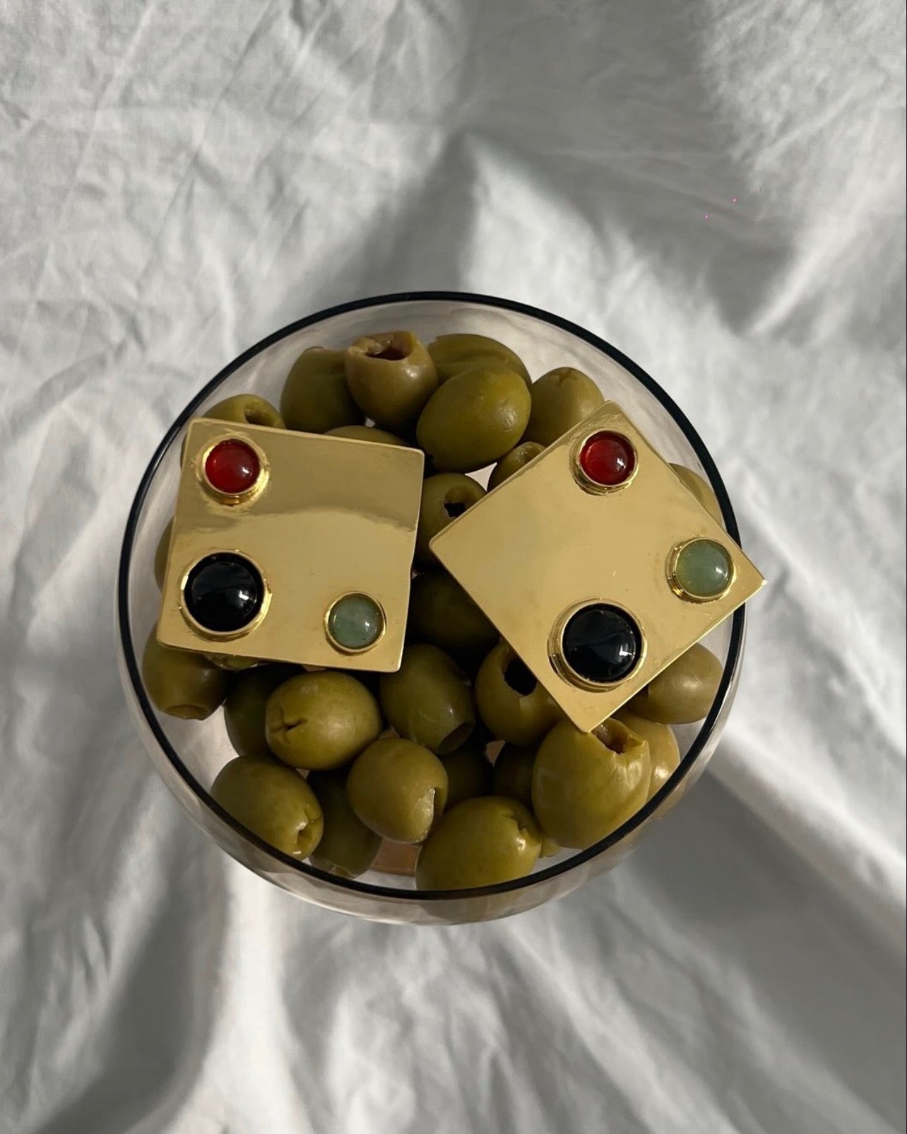 TRIO SQUARE EARRINGS