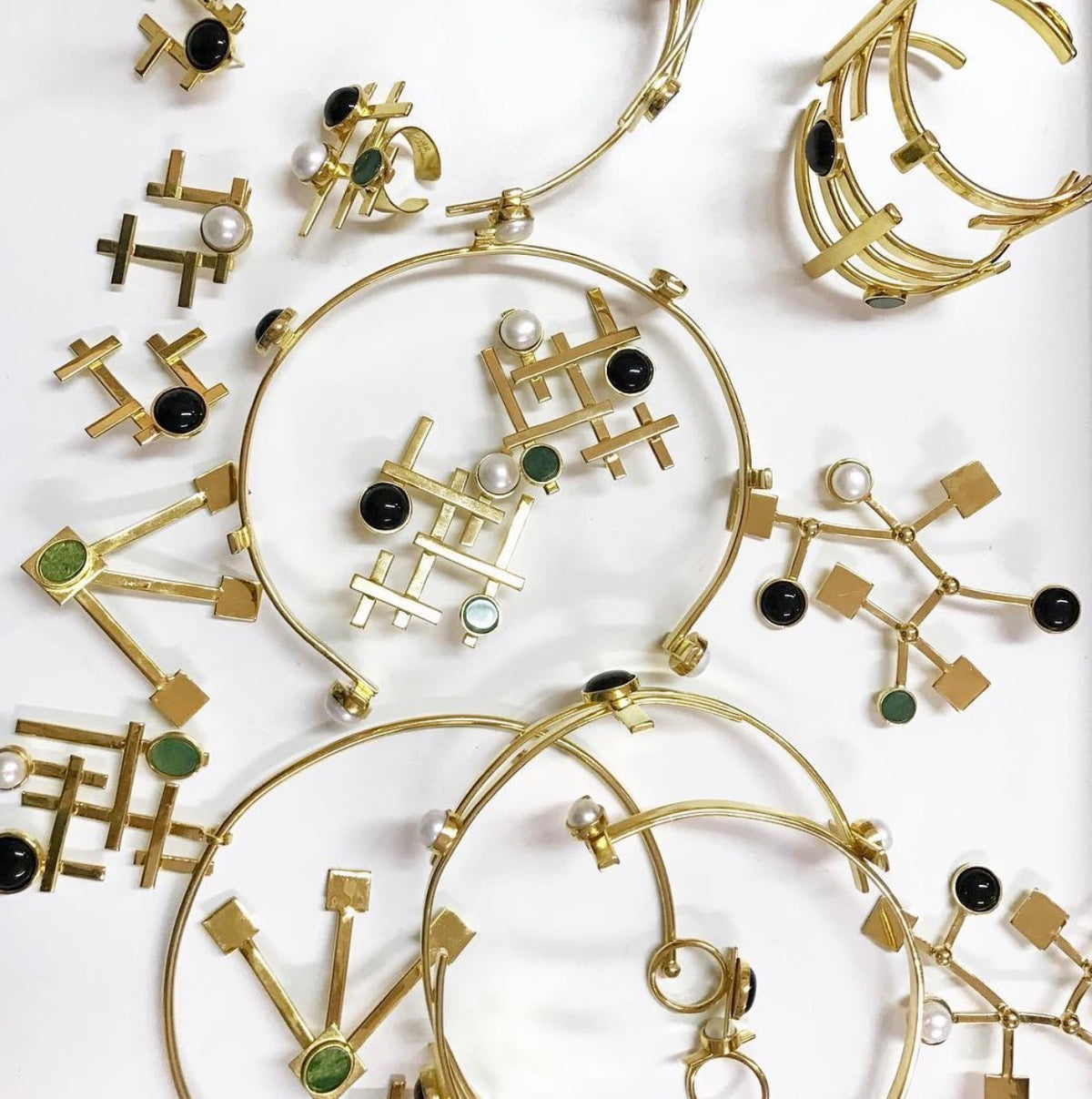 TRIO LINEZ EARRINGS