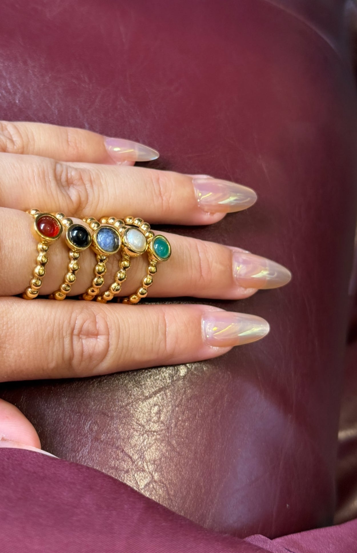PEARL DOTS RING