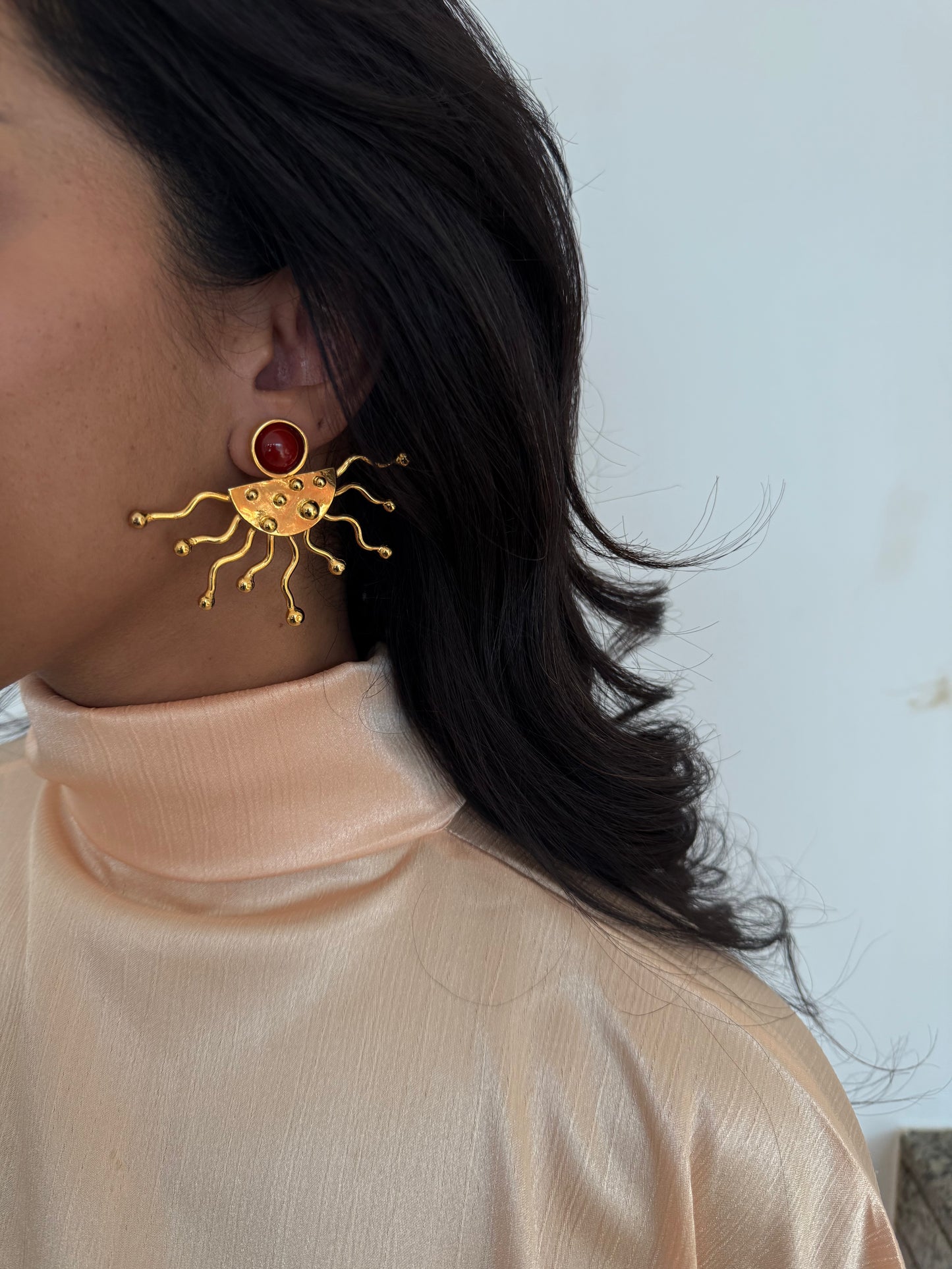 HALF SUN EARRINGS