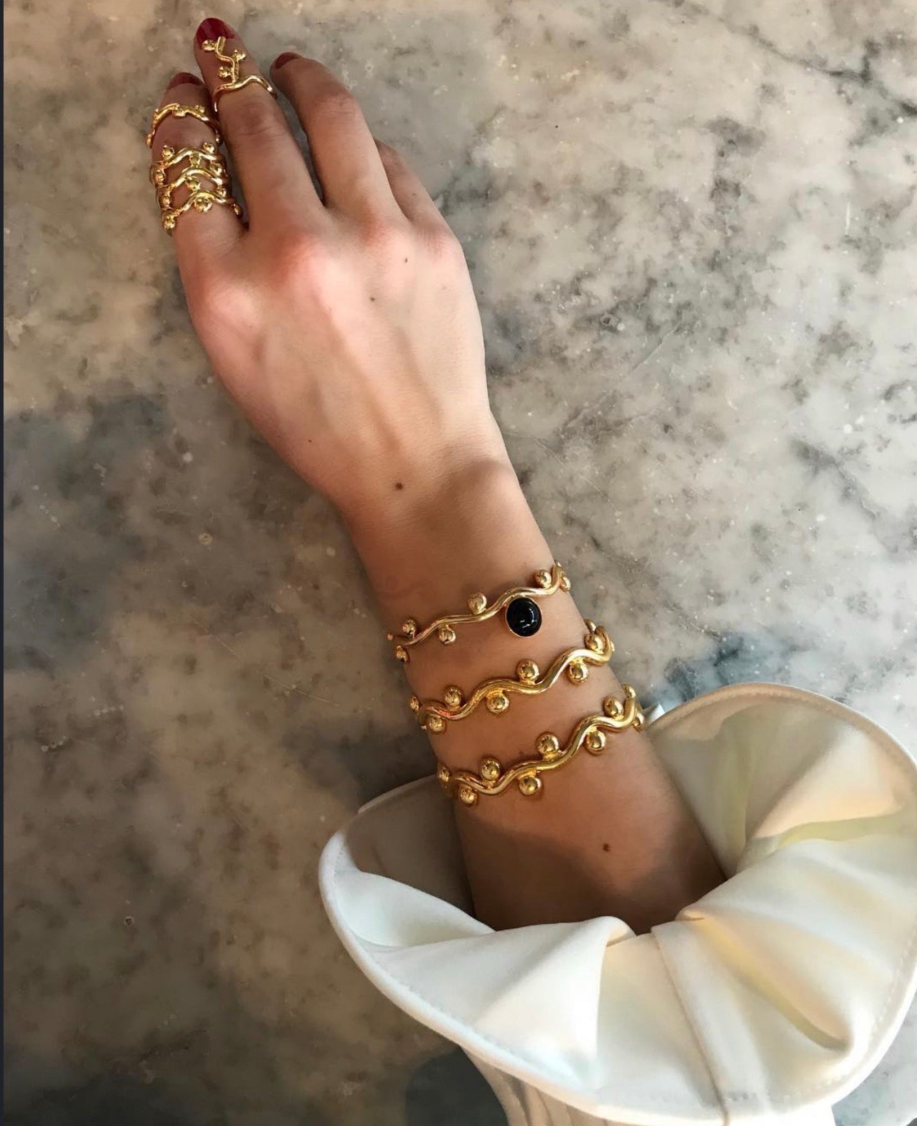 خاتم CURVEZ TRIO CHUNKY