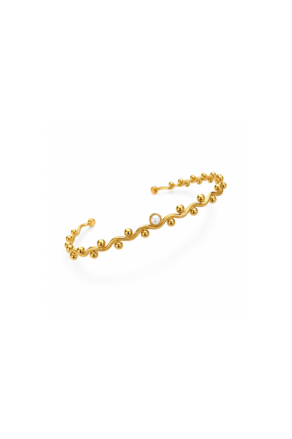 CURVEZ DOUBLE PEARL CHOKER