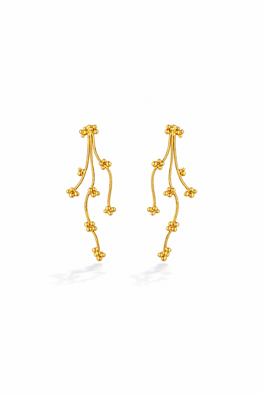 أقراط زهرة الكافيار