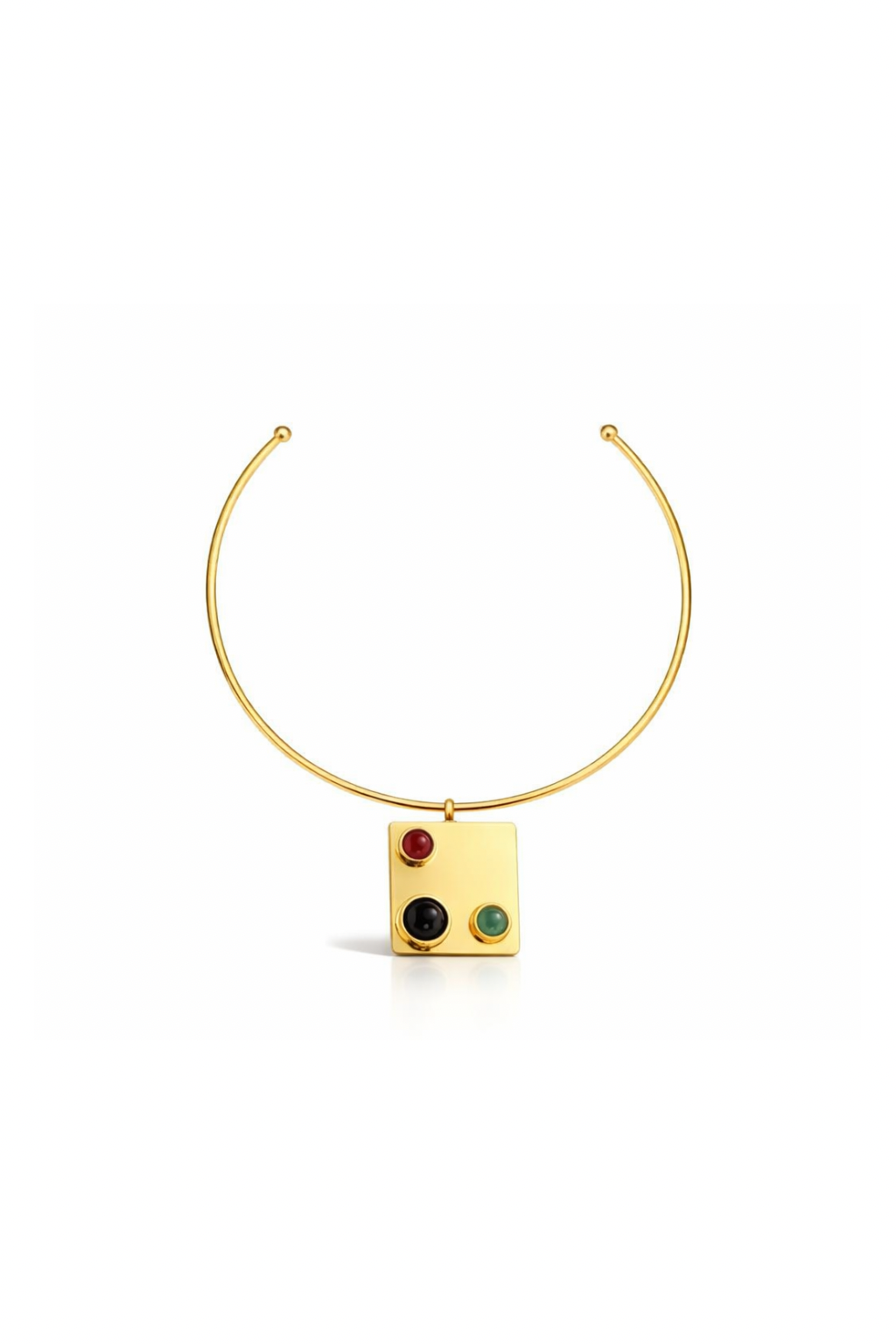 TRIO SQUARE CHOKER